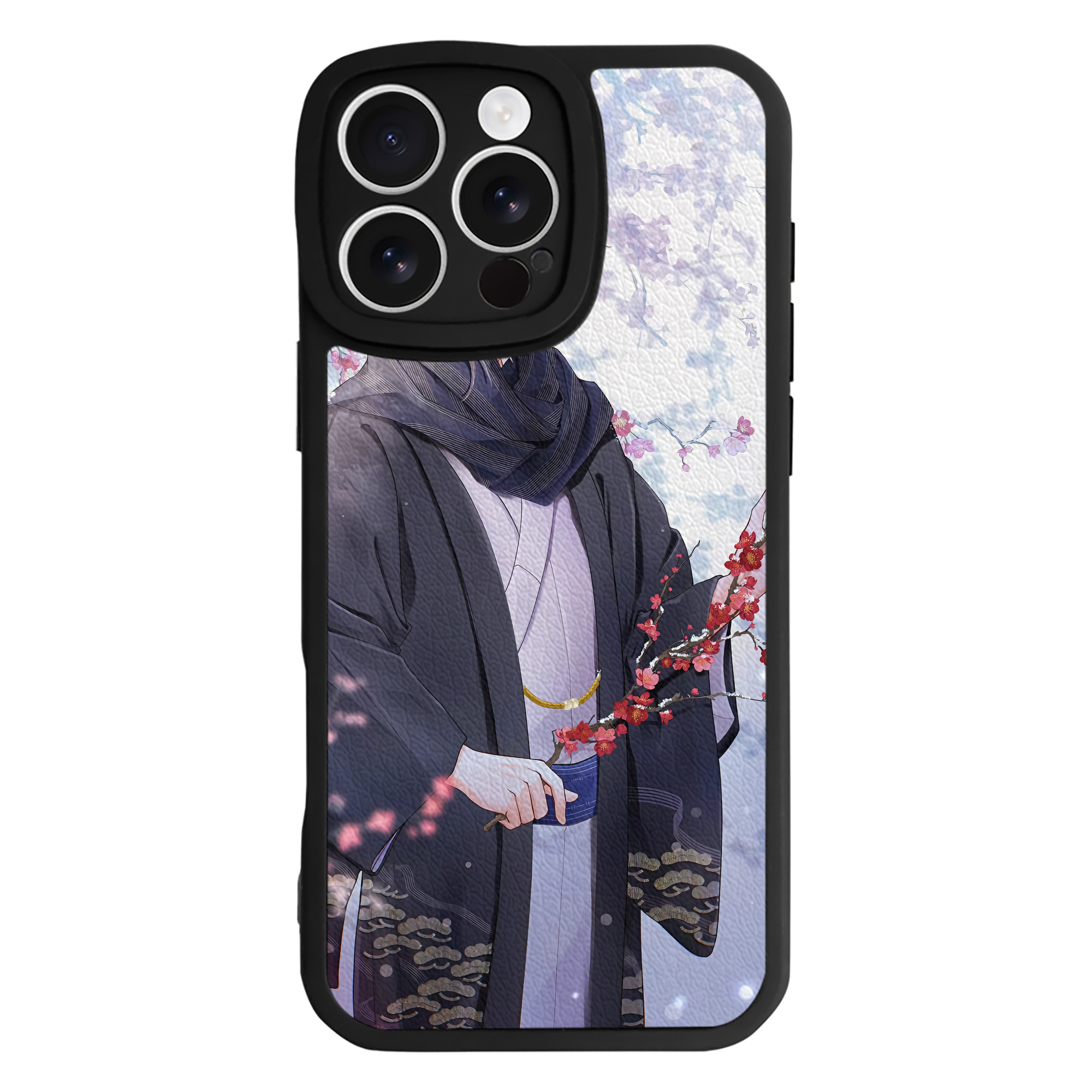 （画像用） 刀剣乱舞 Touken Ranbu 【iPhone 16シリーズ対応】シリコンスマホケース（レザー調） 材質：シリコン